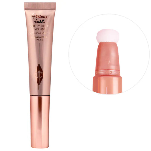 Pillow talk highlighter wand-soft rose gold highlight