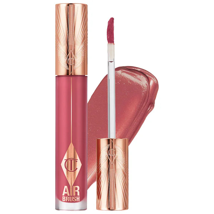 Airbrush Flawless Matte Lip Blur Liquid Lipstick-Rose Blur - warm rose