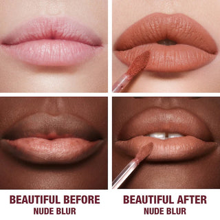 Airbrush Flawless Matte Lip Blur Liquid Lipstick-Nude Blur - true nude