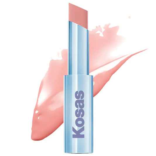 Wet Stick Moisturizing Shiny Sheer Lipstick with Ceramides-Baby Rose - neutral light pink