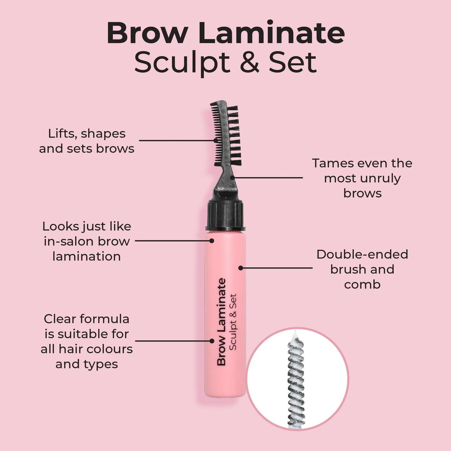 BROW LAMINATE SCULPT & SET (Refy dupe)