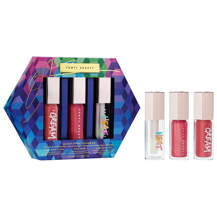 Glossy Posse Volume 6.0 Full-Size Gloss Bomb Trio (105$ value )