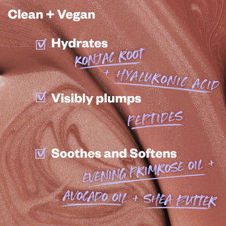 Wet Lip Oil Plumping Peptide Lip Treatment Gloss-Unbuttoned - soft warm blush