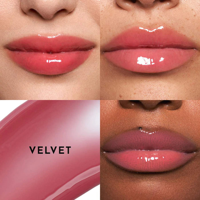 Forget The Filler Lip Plumper Line Smoothing Gloss- Velvet (rosy mauve with plummy undertones)