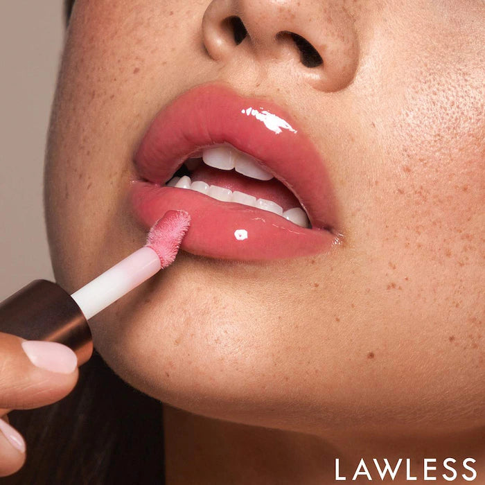 Forget The Filler Lip Plumper Line Smoothing Gloss- Velvet (rosy mauve with plummy undertones)