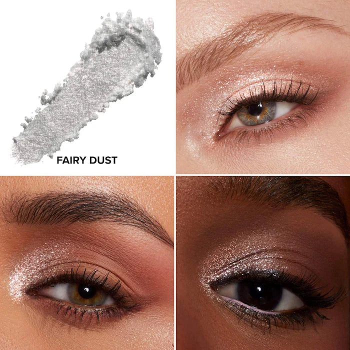 Disco Crush High Shine Glitter Eye + Face Sparkle-Fairy Dust - opalescent platinum sparkle