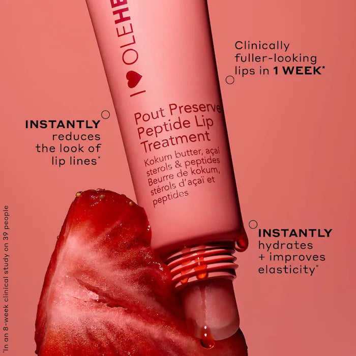 Pout Preserve Hydrating Peptide Lip Treatment-Strawberry Sorbet