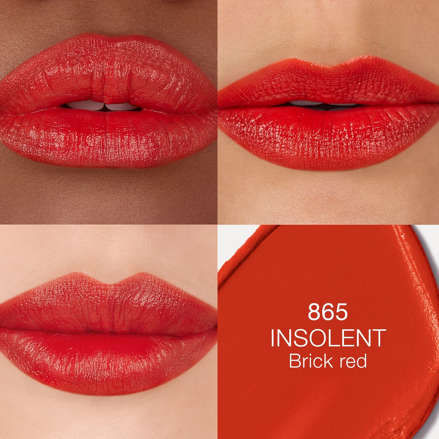 EXPLICIT LIPSTICK-865 INSOLENT brick red