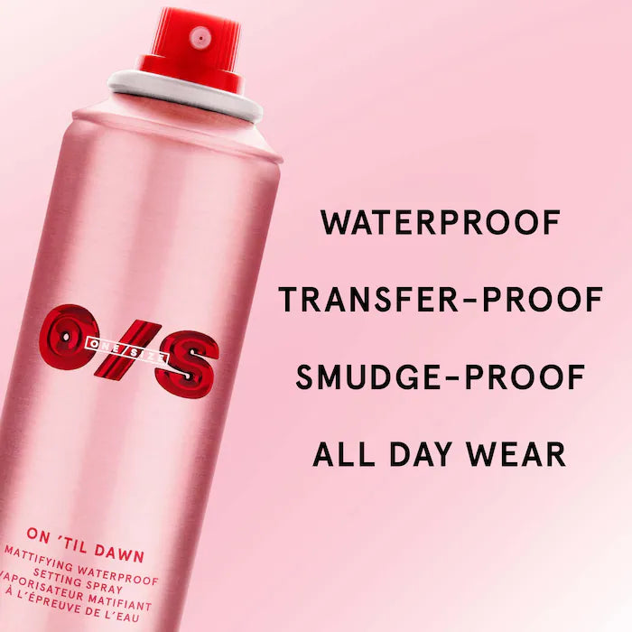 On 'Til Dawn Mattifying Waterproof Setting Spray-143ml