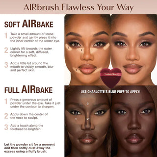 Charlotte Tilbury - Airbrush Flawless Blur Loose Setting Powder-Brightening pink