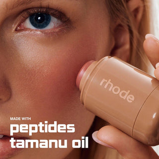 Pocket Blush Buildable Hydrating Cream Blush- Tan line