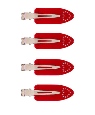 Popstar Clip Set in Amour Rouge