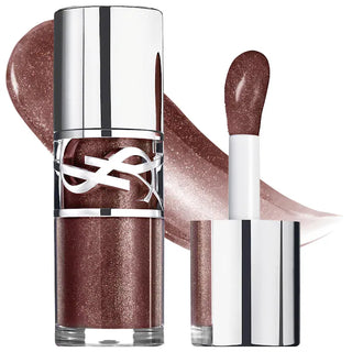 Loveshine Plumping Lip Oil Gloss with Hyaluronic Acid-06 Espresso Stardust - sheer rich brown shimmer