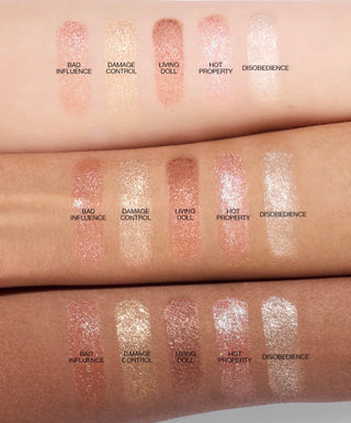Sparkling Seduction Liquid Eyeshadow-LIVING DOLL (sparkling bronze with rose gold pearl)