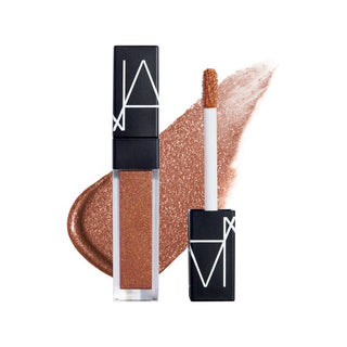 Sparkling Seduction Liquid Eyeshadow-BAD INFLUENCE(sparkling light peach with silver pearl)
