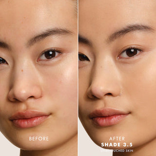 Mini Luminous Silk Natural Glow Blurring Liquid Foundation with 24 Hour Wear- 3.5 Light neutral
