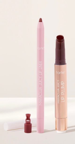 maracuja juicy lip liner + lip balm in honeysuckle