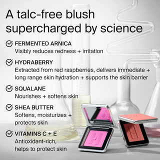 Color Fuse Talc-Free Blush Powder With Fermented Arnica-Dragon Fruit Daze - cool pink