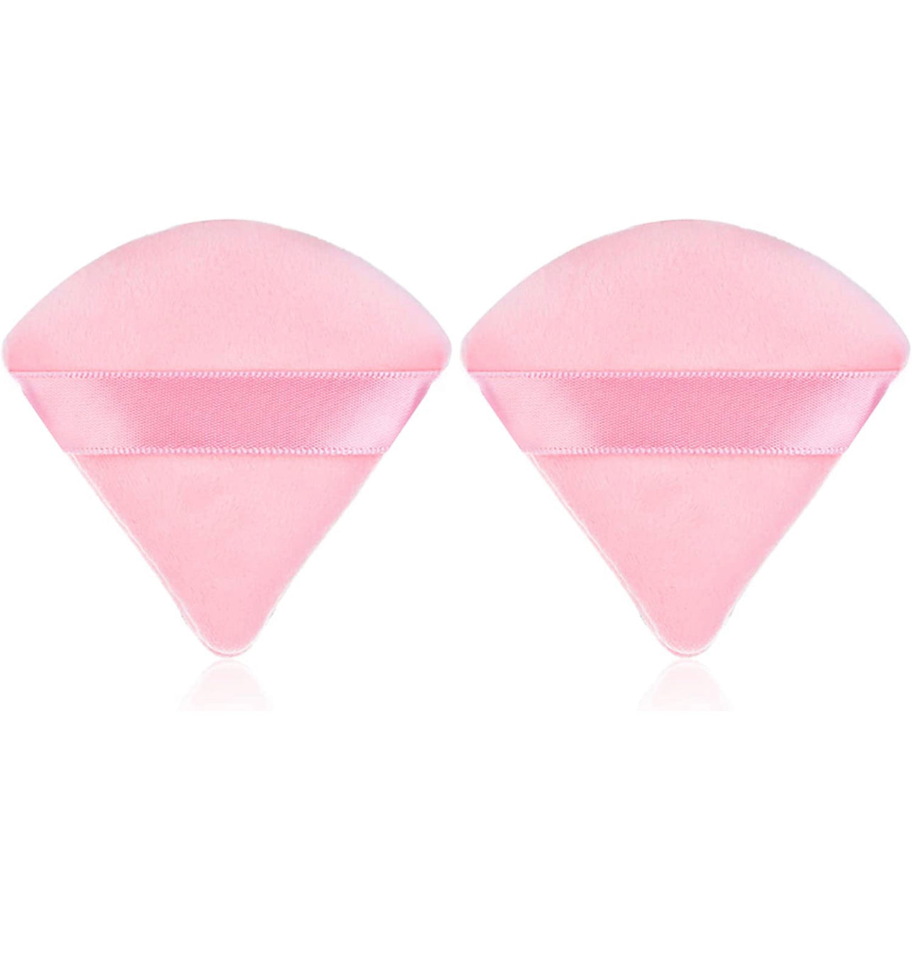 Sibba 2 Pieces Triangle Powder Puffs Face Cosmetic