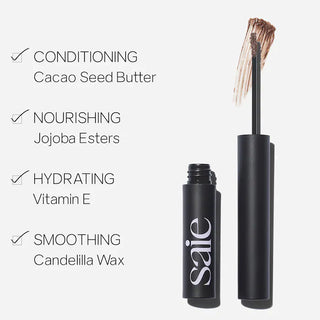 Brow Butter Styling and Volumizing Eyebrow Gel-medium brown