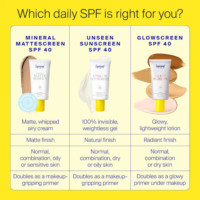 100% Mineral Mattescreen Sunscreen SPF 40 โ ๐๐ฅ๐ข๐๐ฆ๐ฌ๐ฐ๐๐
๐ข๐๐ฒ๐ฑ๐ถ