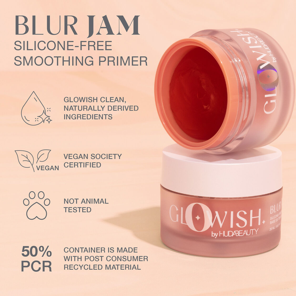 Glowish Blur Jam Silicone Free Smoothing Primer