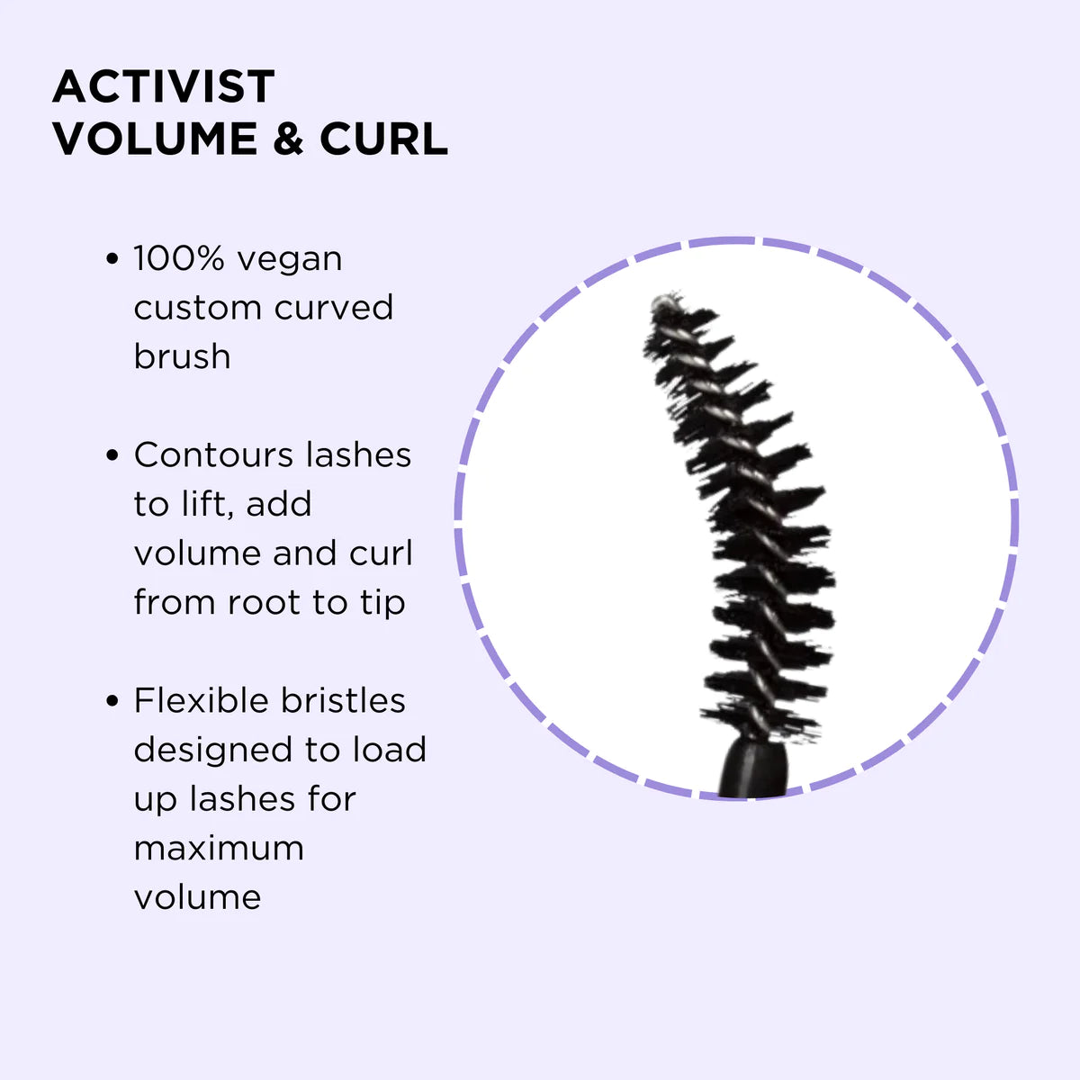 ACTIVIST VOLUME Volume & Curl Mascara