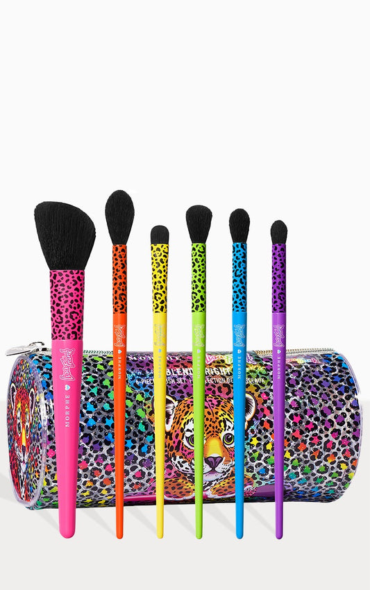 Morphe X Lisa Frank Blend Bright 6-Piece Brush Set