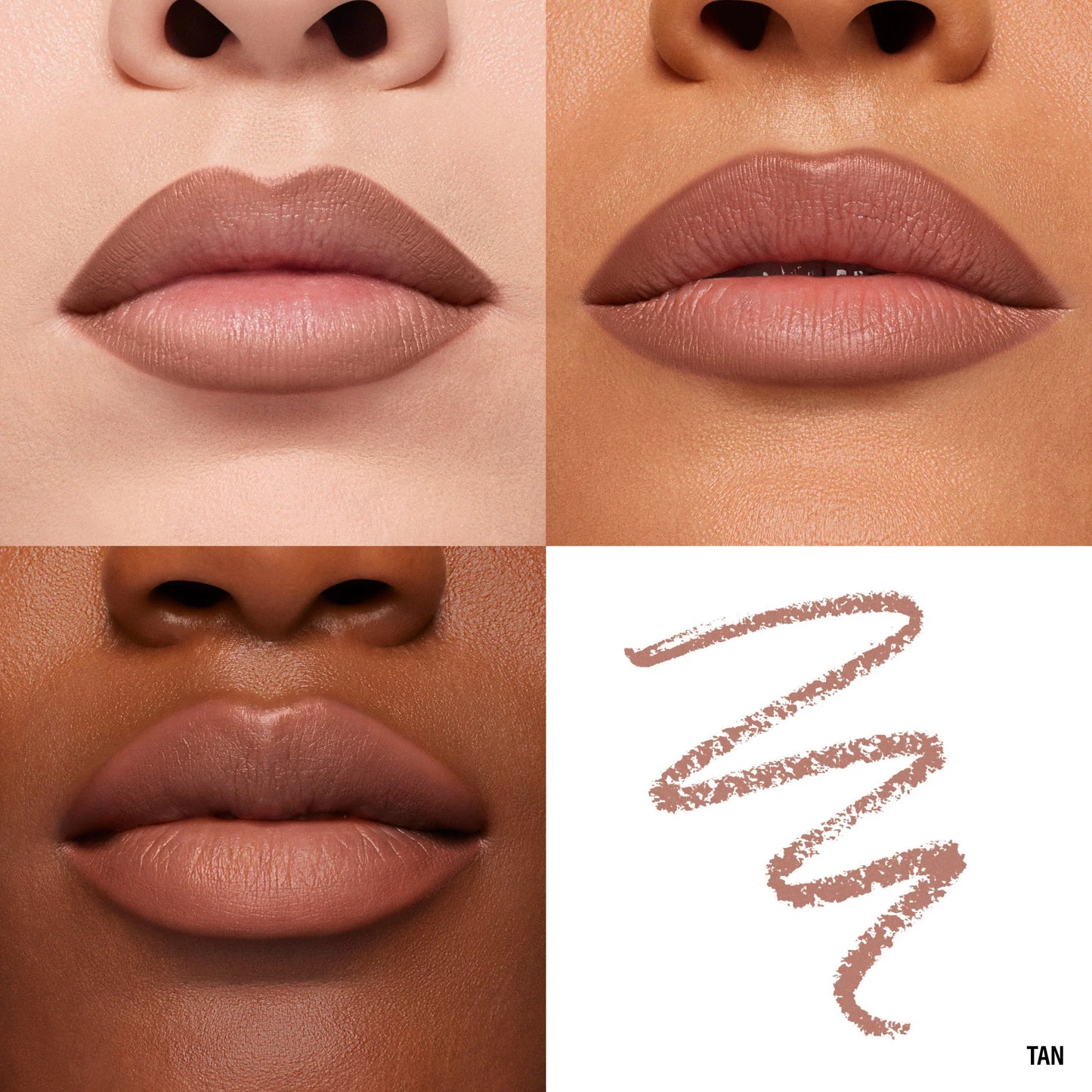 Ultra Suede® Sculpting Lip Pencil- Almond -light brown