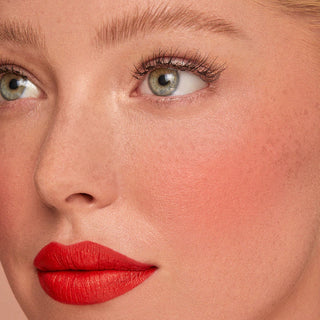 Major Headlines Double-Take Crème & Powder Blush-Do We Know Her? - peachy coral