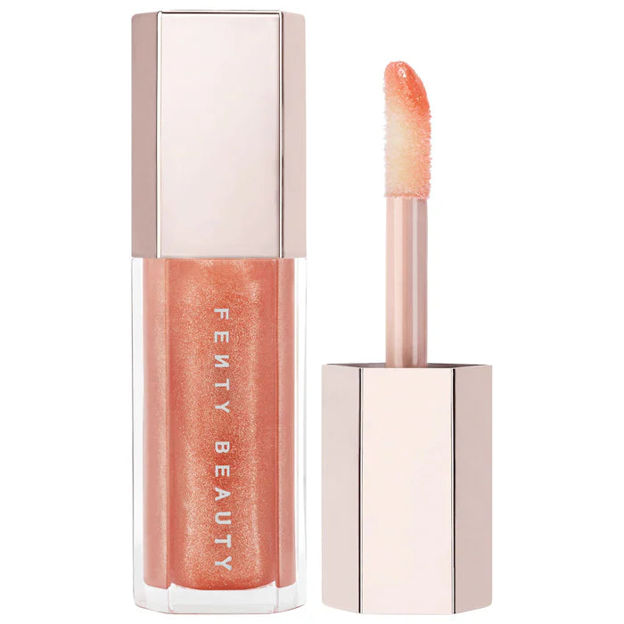 Gloss Bomb Universal Lip Luminizer-Champ Stamp Fantasy - shimmering holographic gold pearl (NEW)