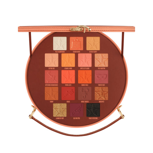 Pricked eyeshadow palette