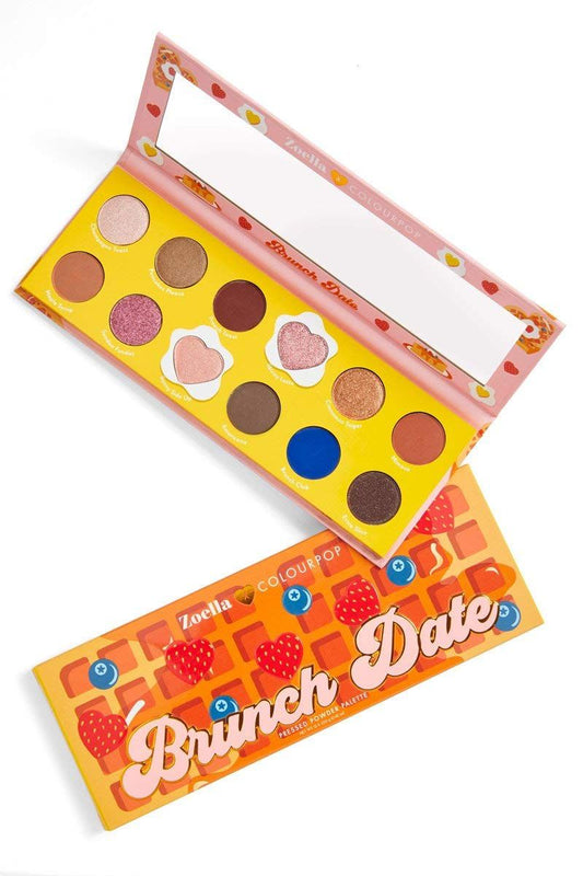 Zoella - Brunch Date - Pressed Powder Eye Shadow Palette