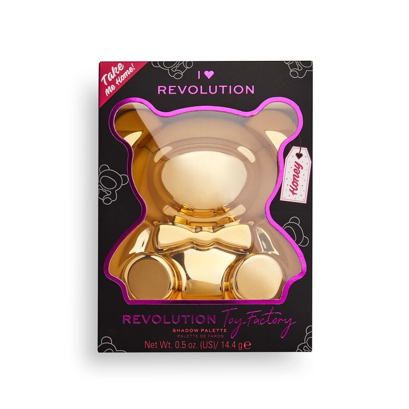 Heart Revolution Teddy Bear Eyeshadow Palette Honey