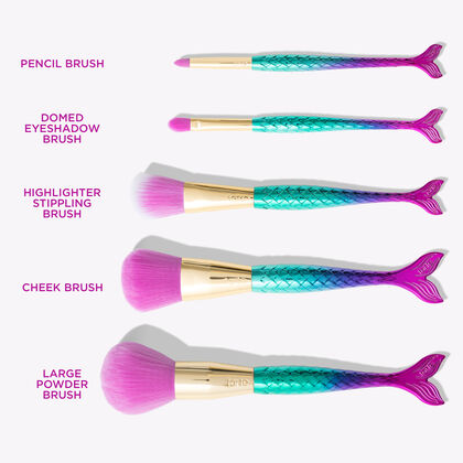 Mermaid brush