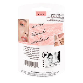Miracle Face & Body Makeup Blending Sponge
