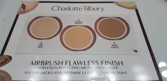 Charlotte tilbury powder sample