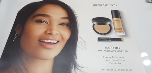 Bare Minerals powder + Foundation sample