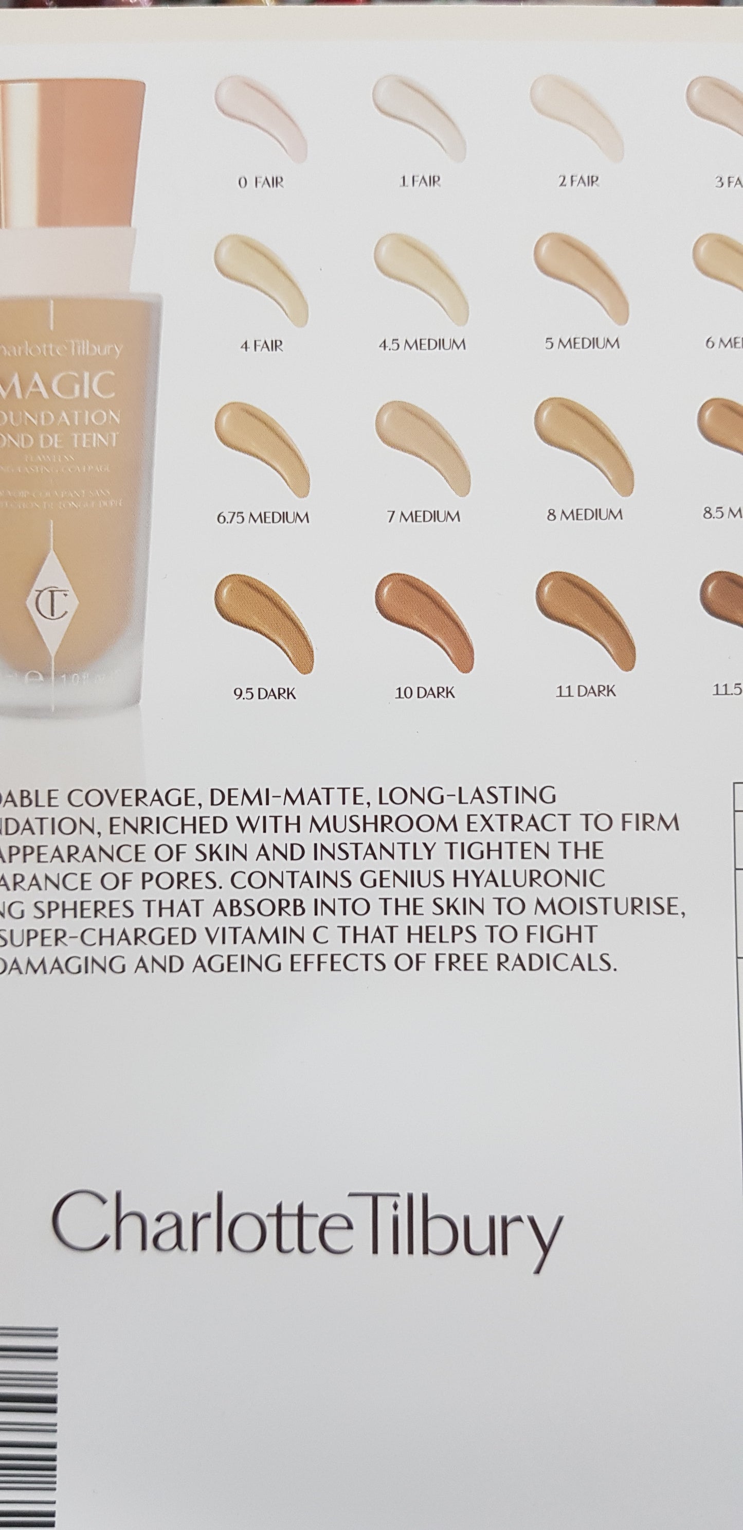 charlotte tilbury foundation sample