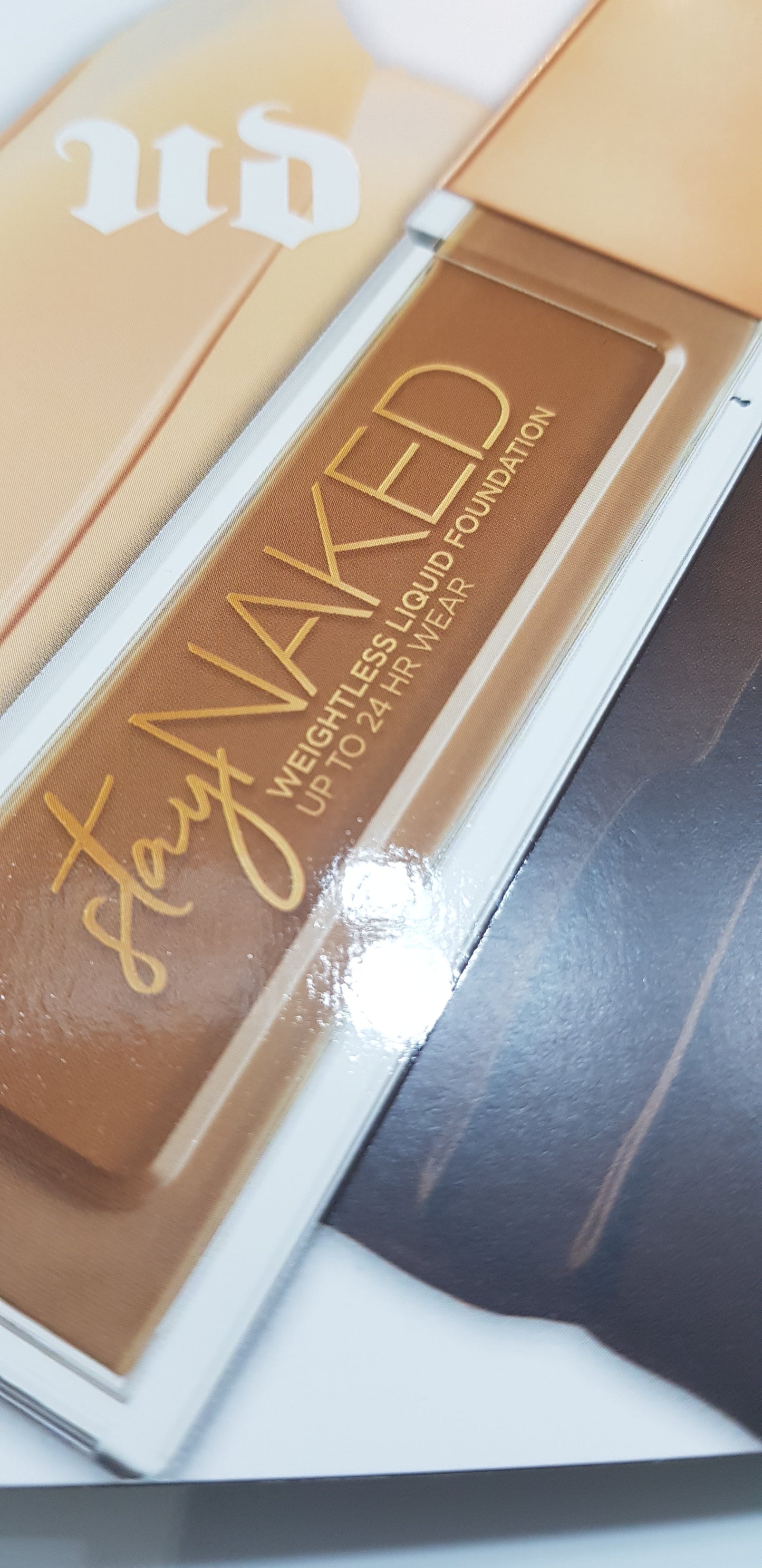 naked foundation sample