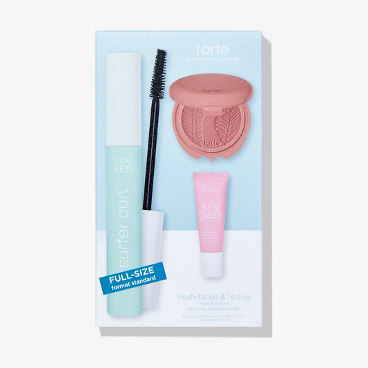 fresh-faced & festive must-haves set