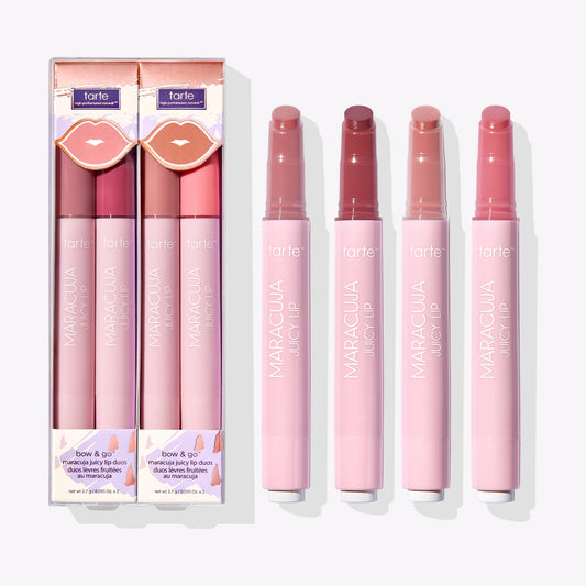 bow & Go lip duo ( You get 4 Full size pcs )