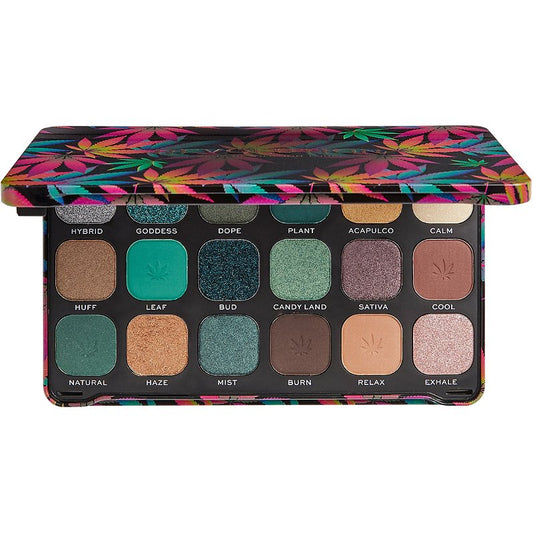 Chilled with cannabis sativa eyeshadow palette