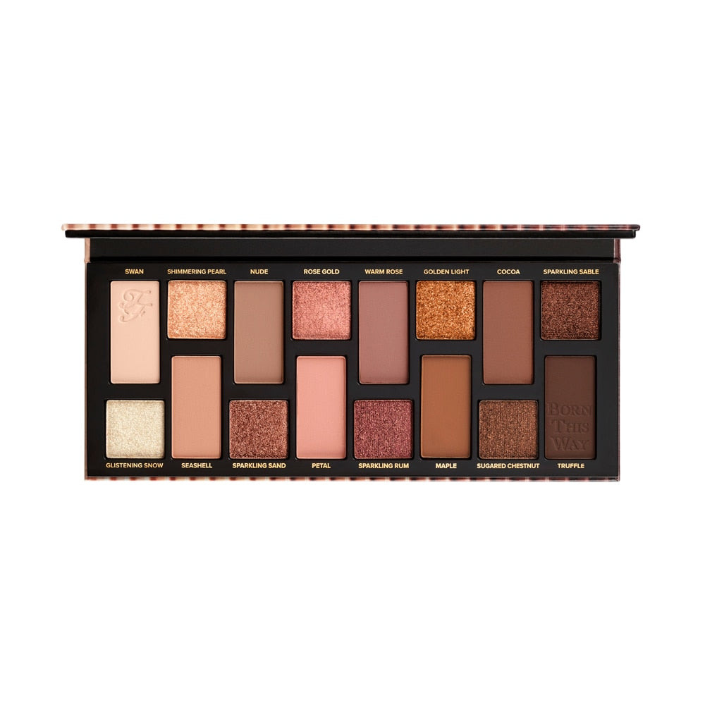 The natural nudes - born this way eyeshadow palette