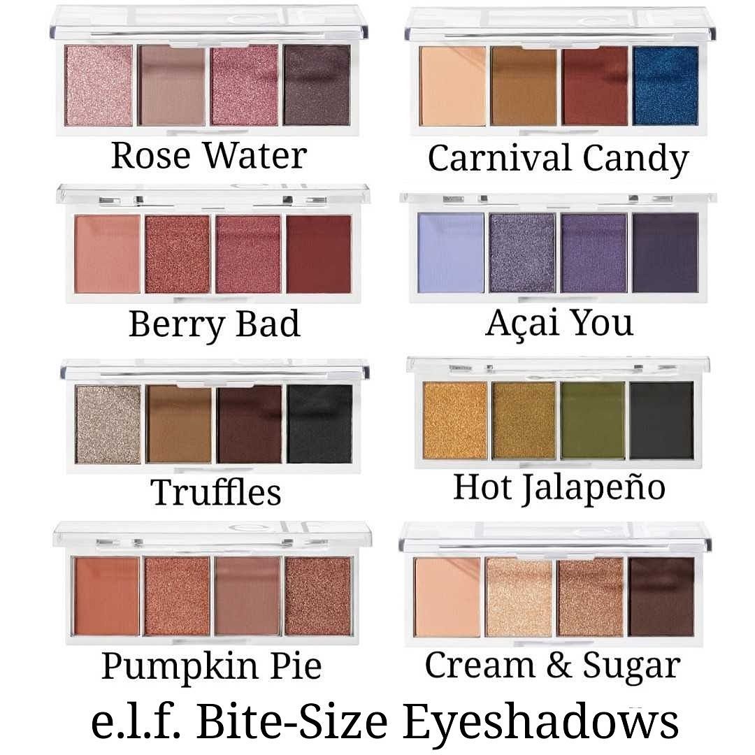 BITE-SIZE EYESHADOW

- Choose your shade