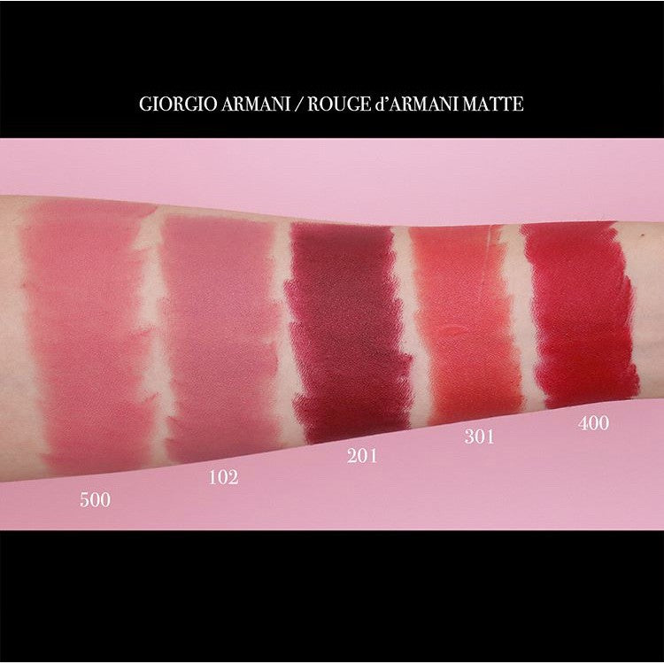 Giorgio armani clearance matte lipstick 102