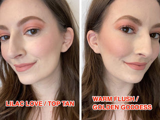 BRONZE & BLUSHING DUO-LILAC LOVE / TOP TAN