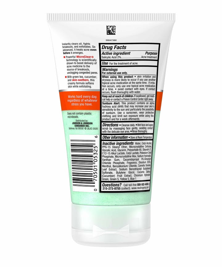 Oil-Free Acne Stress Control® Power-Clear Scrub