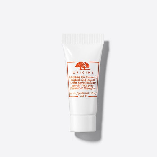 Ginizing refreshing eye cream to brighten and Depuff MINI - 5ml