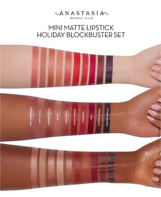 Mini matte lipstick set